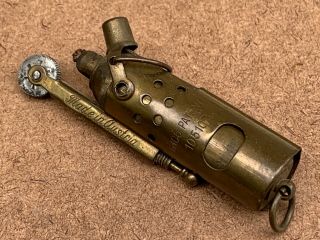Exquisite 1927 Austrian Imco Ifa 105107 Brass Trench Lighter