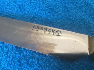 Bob Kramer Handmade Chefs Knife,  10 inch slicer 4