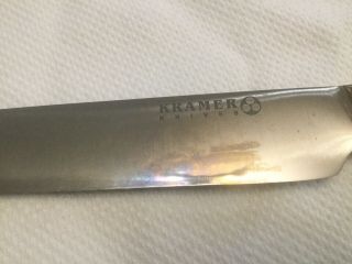 Bob Kramer Handmade Chefs Knife,  10 inch slicer 7