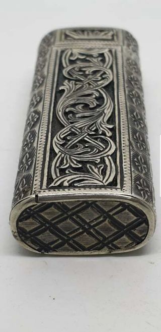 Zippo Lighter Cartier STERLING Silver 925 Engraving By Designer 3