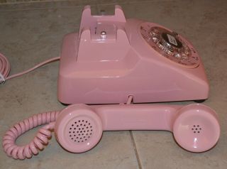1970 ' s PINK Rotary Telephone - Restored Western Electric Plastics - Plug - n - Play 4