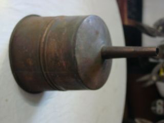 Antique Vintage Large Coleman Copper Lamp & Stove Screen Filtered Funnel