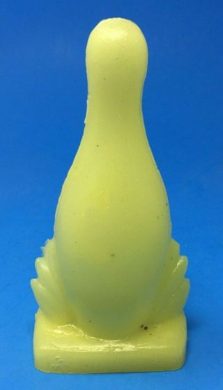 MOLD A RAMA THE CHAMP OF ICELAND BOWLING TROPHY IN TRANSLUCENT YELLOW (M7) 2