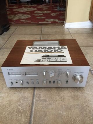 Yamaha Natural Sound Stereo Amplifier Ca - 1010