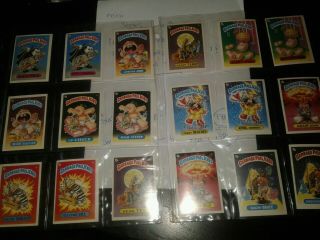 Garbage Pail Kids Series 1 & 2 A&B U.  K.  Mini Set 166 Cards 1986 Topps 2