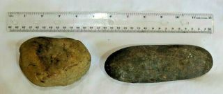 Seven (7) NJ PA Native American Indian Stone Tool Axe Heads Arrowhead Artifacts 8