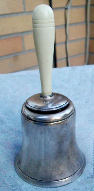 Unique Alfred Dunhill England Figural Bell Lighter Bakelite Handle C.  1959