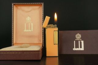 Dunhill Rollagas Lighter - Orings Vintage W/box 838