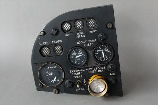 F - 4 Phantom 68 - 0350 Cockpit Instrument Panel Dashboard USAF Wild Weasel 2