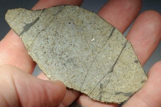 Vinales Meteorite full slice weighing 16.  9g Fresh fall from Cuba 4