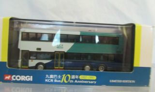 Corgi Ooc Leyland Olympian - Kcr Bus 10th Anniversary 1987 - 1997 Scale 1:76 43202