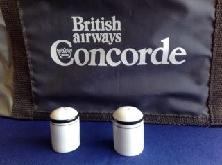 British Airways Concorde Salt & Pepper 1992 Royal Doulton.