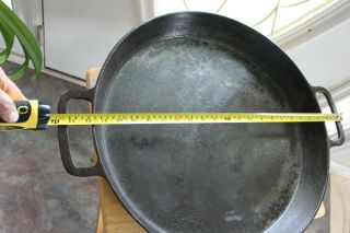 Restaurant Camping Griswold 20 Camp Fire Cast Iron Skillet