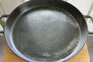 restaurant camping griswold 20 camp fire cast iron skillet 7