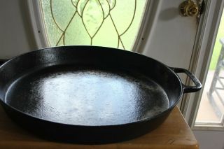 restaurant camping griswold 20 camp fire cast iron skillet 8