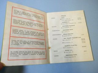 1966 FERRARI SEFAC ORGANIZZAZIONE DI VENDITA E DI ASSISTENZA SALES & ASSISTANCE 4
