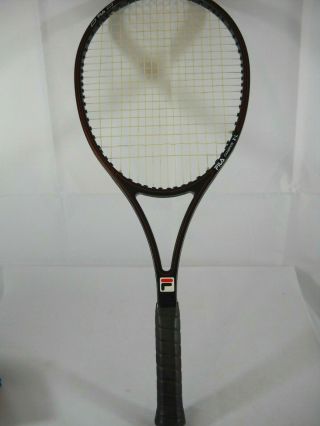 Vintage Ultra Rare Fila Champion X - L 4 3/8 " L3 Graphite Fiber Tennis Racquet