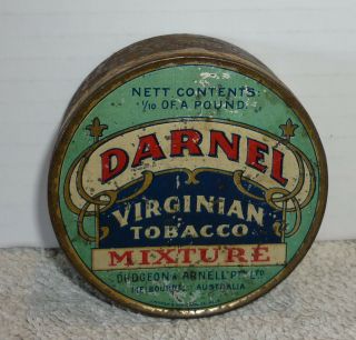 Darnel - Virginian Tobacco Mixture Tin - Melbourne,  Australia