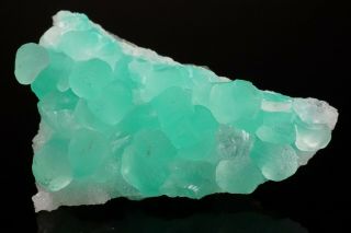 Unique Blue Smithsonite & Hemimorphite Crystal Choix,  Mexico