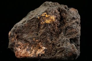 Rare Native Gold With Hematite Ouro Preto,  Brazil