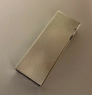 Dunhill Silver Barley Rollagas Lighter - Fully Overhauled & 3