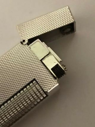 Dunhill Silver Barley Rollagas Lighter - Fully Overhauled & 7