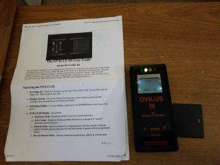 Ovilus Iii By Digital Dowsing Paranormal Ghost Hunting Device Itc 8 Modes Talker