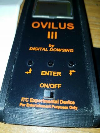 Ovilus III by Digital Dowsing Paranormal Ghost Hunting Device ITC 8 Modes Talker 3