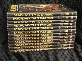 Man,  Myth & Magic An Illustrated Encyclopedia Of The Supernatural Partial Set 12