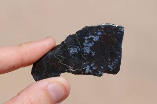 Bondoc Meteorite etched full slice 15 grams 4