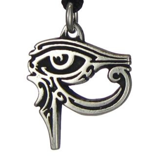 Gothic Egyptian Eye Of Ra Pendant Horus Udjat Amulet Talisman Necklace Kemetic