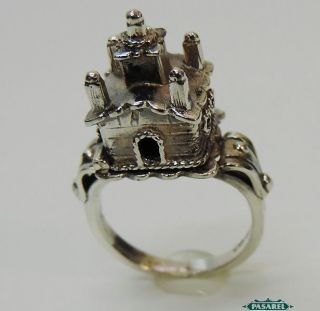 Sterling Silver Jewish Traditional Wedding Marriage Ring Judaica