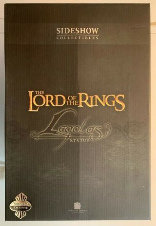 LOTR LEGOLAS EXCLUSIVE STATUE 113/350 Sideshow Collectibles Lord Rings Orlando 11