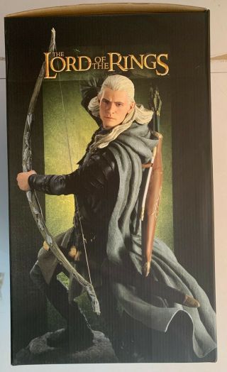 LOTR LEGOLAS EXCLUSIVE STATUE 113/350 Sideshow Collectibles Lord Rings Orlando 12