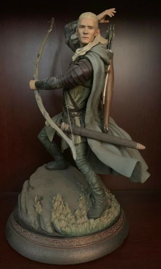 Lotr Legolas Exclusive Statue 113/350 Sideshow Collectibles Lord Rings Orlando