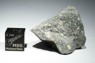 Saricicek (Bingol) Howardite meteorite from Vesta 16.  8g fragment 60/65 crust 6