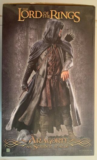 LOTR ARAGORN STRIDER EXCLUSIVE STATUE 303/550 Sideshow Collectibles Lord Rings 11