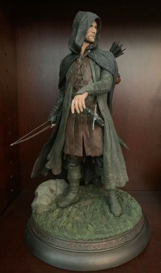 LOTR ARAGORN STRIDER EXCLUSIVE STATUE 303/550 Sideshow Collectibles Lord Rings 6