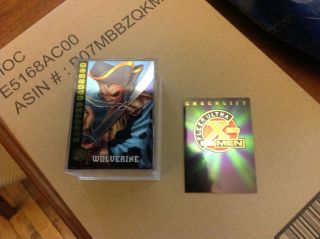 1995 Fleer - Ultra X - Men Chromium - Complete 100 - Card Base Set Marvel Comics
