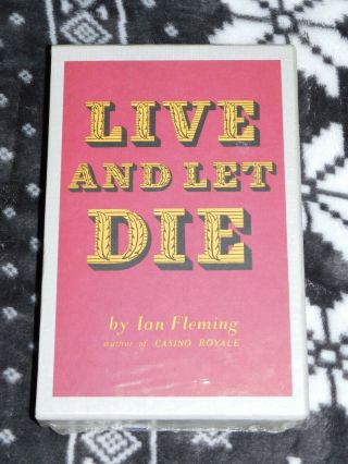 Easton Press First Edition Library Live And Let Die Ian Fleming New/sealed