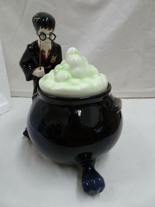 Harry Potter Cauldron Cookie Jar By Enesco 870552