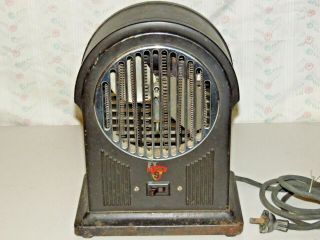 Extremely Rare Art Deco Antique Sunbeam Electric Heater Model 1a