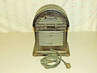 Extremely Rare Art Deco Antique Sunbeam Electric Heater Model 1A 5