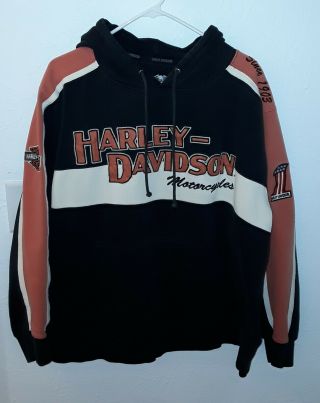 Harley Davidson Pullover Hoodie Sweatshirt Size Xl