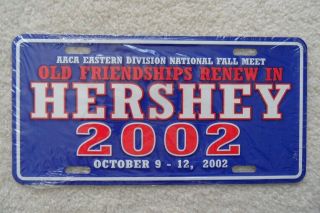 Pennsylvania Booster License Plate Promoting Hershey 2002 – Look