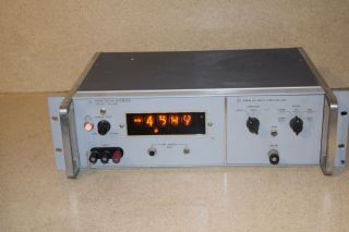 Ss Hewlett Packard Hp 3440a Digital Voltmeter - Nixie Tube (ee4)
