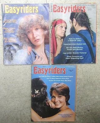 Easyriders Magazines 1977