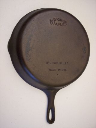 Private For Leftie Wagner 10 Cast Iron Skillet Smooth Bottom Made In Usa