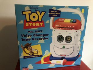 Toy Story Mr Mike Voice Changer Tape Recorder