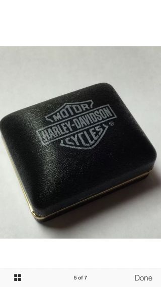 10K Harley Davidson Black Hills Gold leaves Stamper Pendant 5